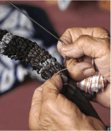 Textiles: Teñido en la técnica de Shibori / Sábados de 9am a 12md / Comienza 22 de nov - 6 de dic