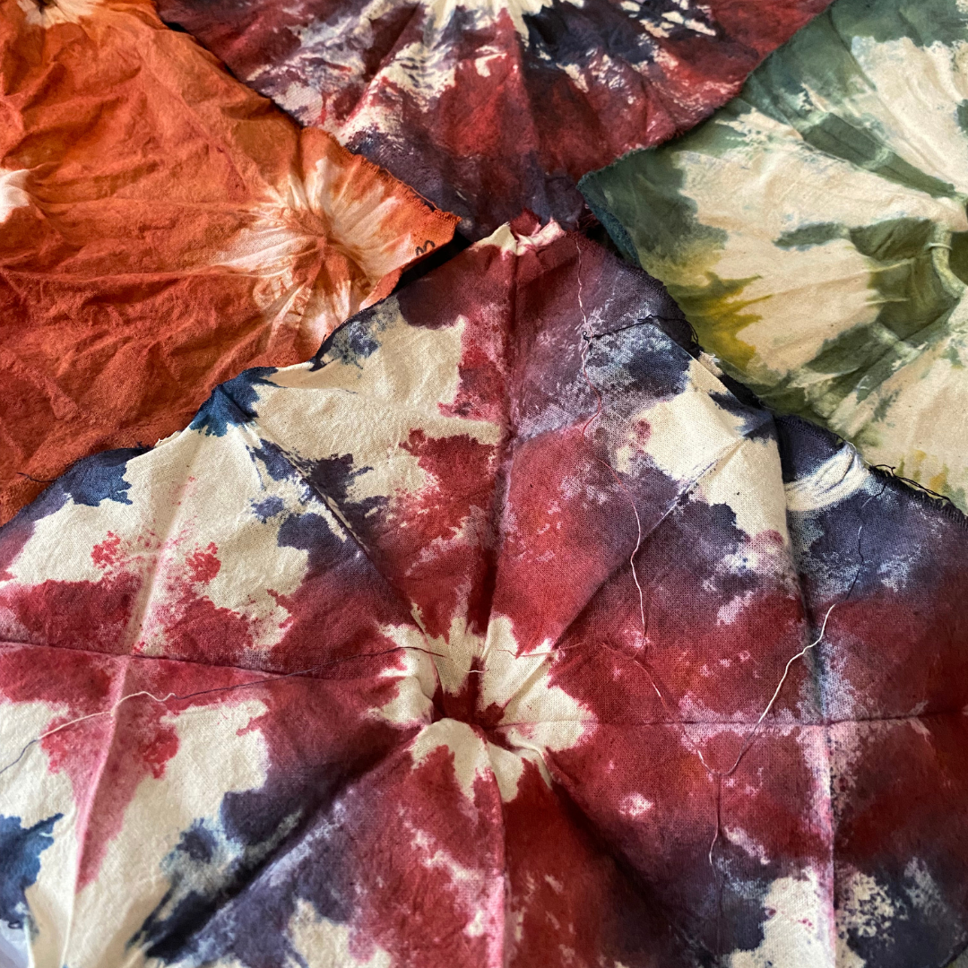 Textiles: Teñido en la técnica de Shibori / Sábados de 9am a 12md / Comienza 22 de nov - 6 de dic