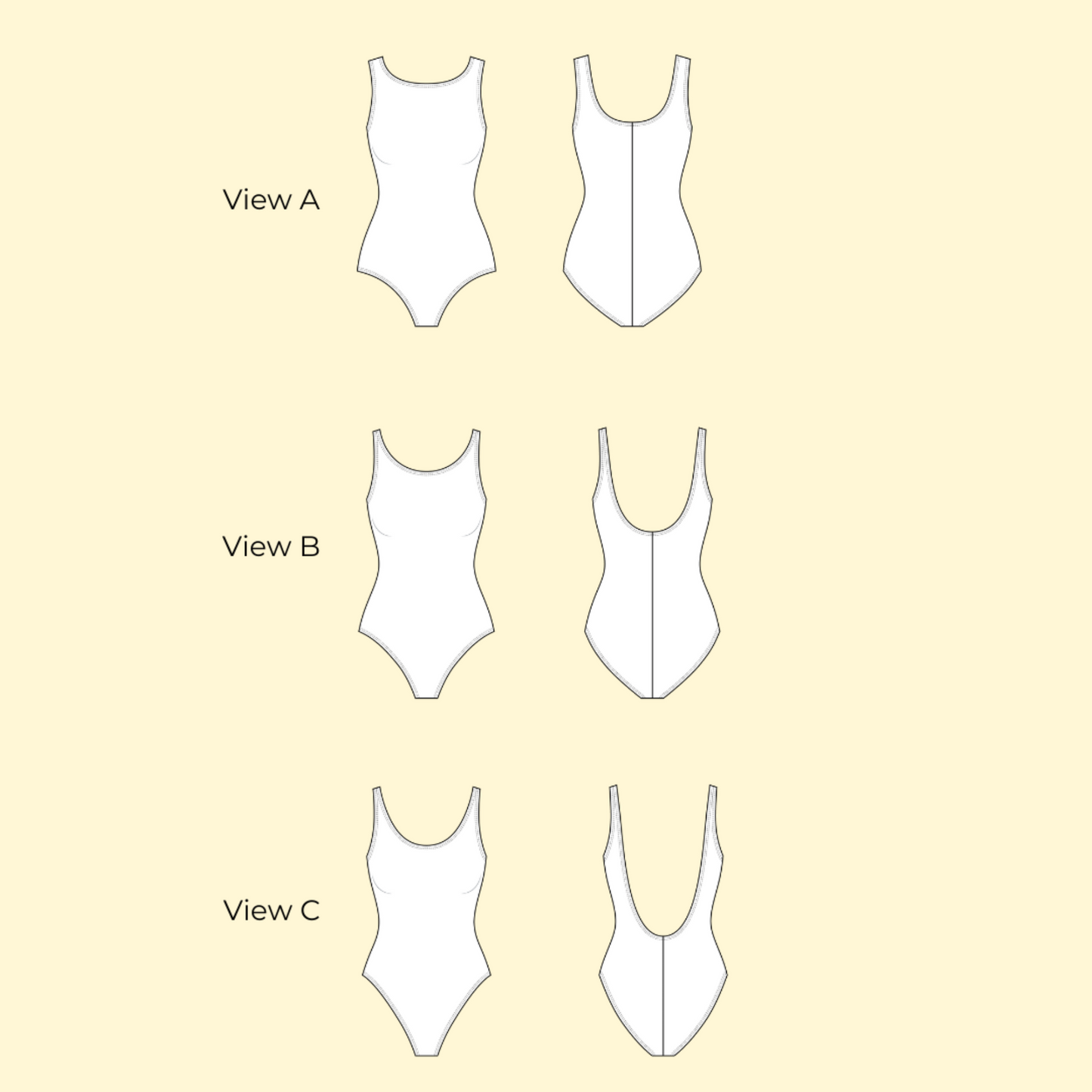 Costura 4: 👙 Confecciona trajes de baño de una y dos piezas (viernes)