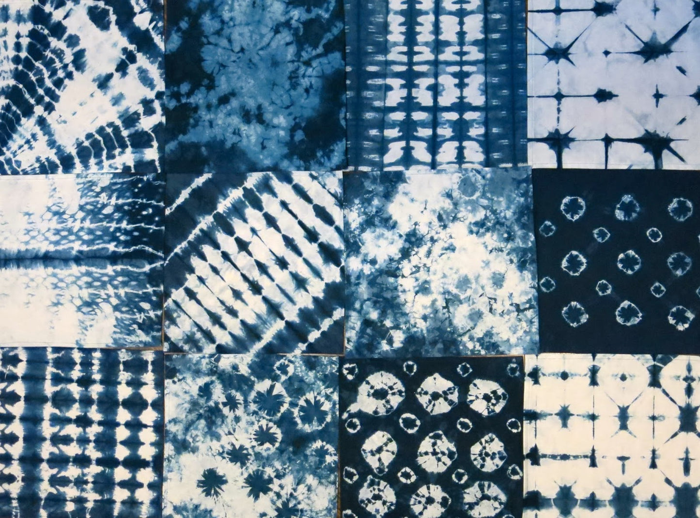Textiles: Teñido en la técnica de Shibori / Sábados de 9am a 12md / Comienza 22 de nov - 6 de dic