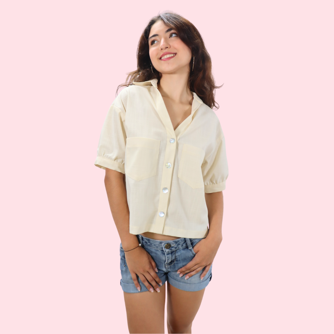 Costura 3: 👚 Cose una camisa de mujer con cuello y botones (sábados)