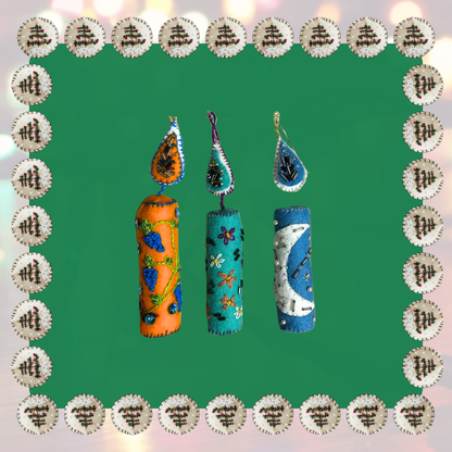 Taller presencial: Adornos en Fieltro para tu árbol | Viernes 12 dic | 5 - 8 pm