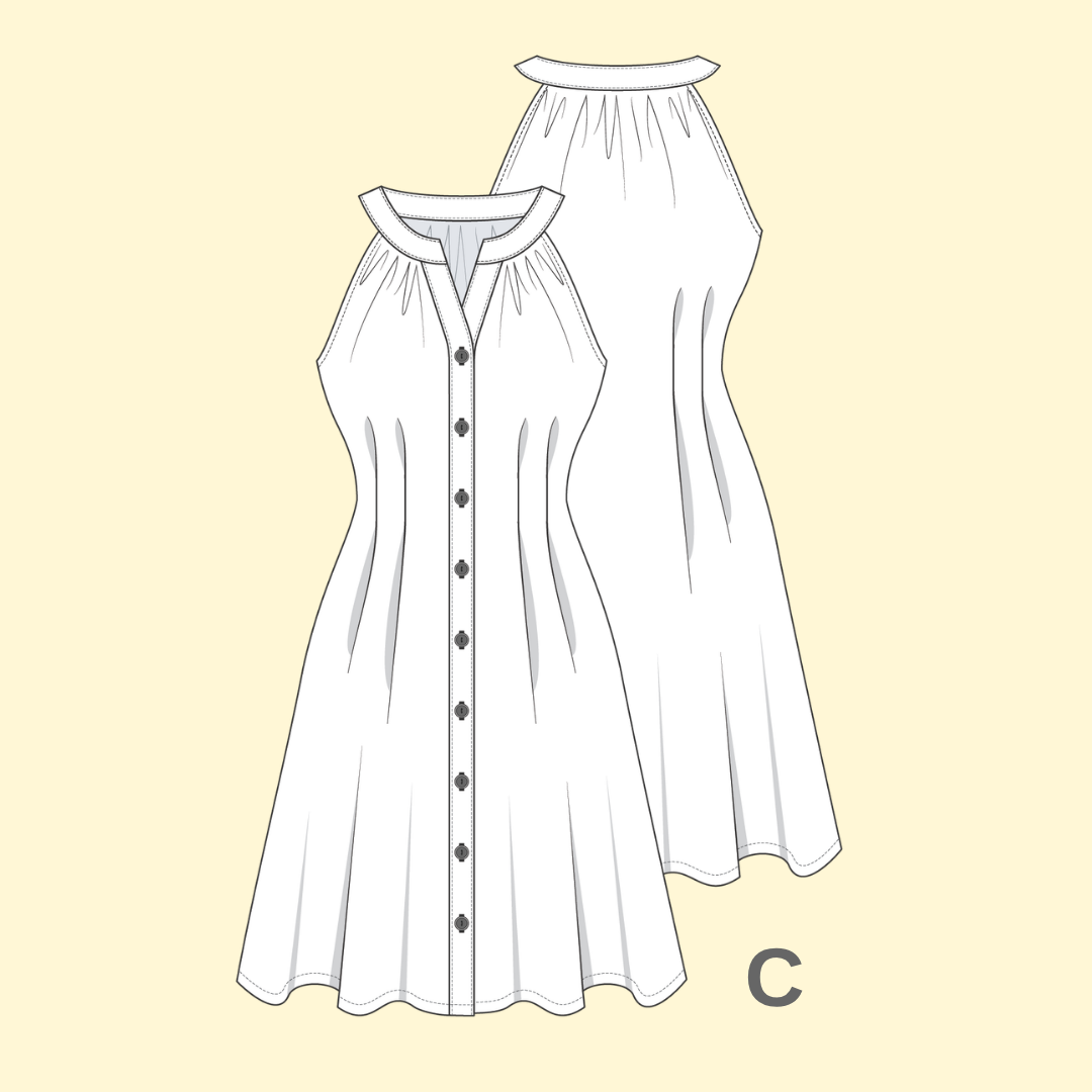 Costura Intermedia: Blusa o Vestido escoge tu estilo preferido