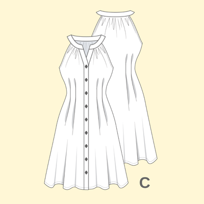 Costura Intermedia: Blusa o Vestido escoge tu estilo preferido