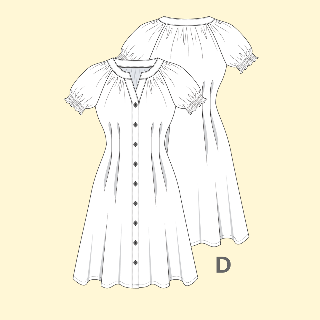 Costura Intermedia: Blusa o Vestido escoge tu estilo preferido