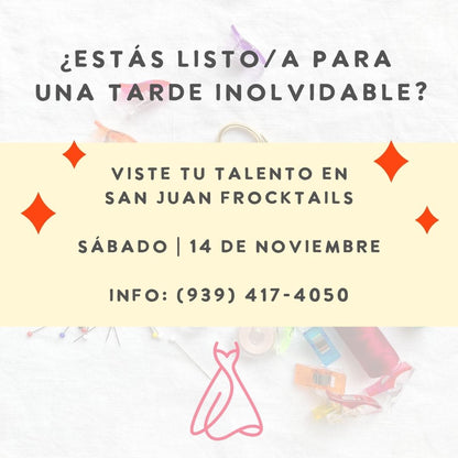 Evento: San Juan Frocktails | Sábado 14 de noviembre de 2026