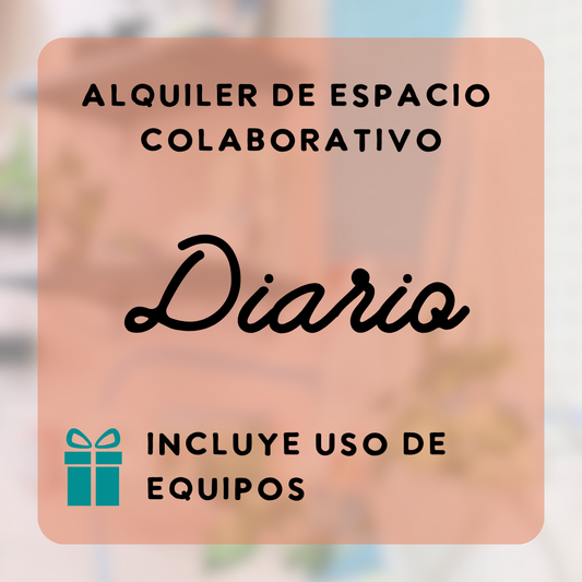 Alquiler DIARIO Espacio Colaborativo de Costura ¡50% de descuento!