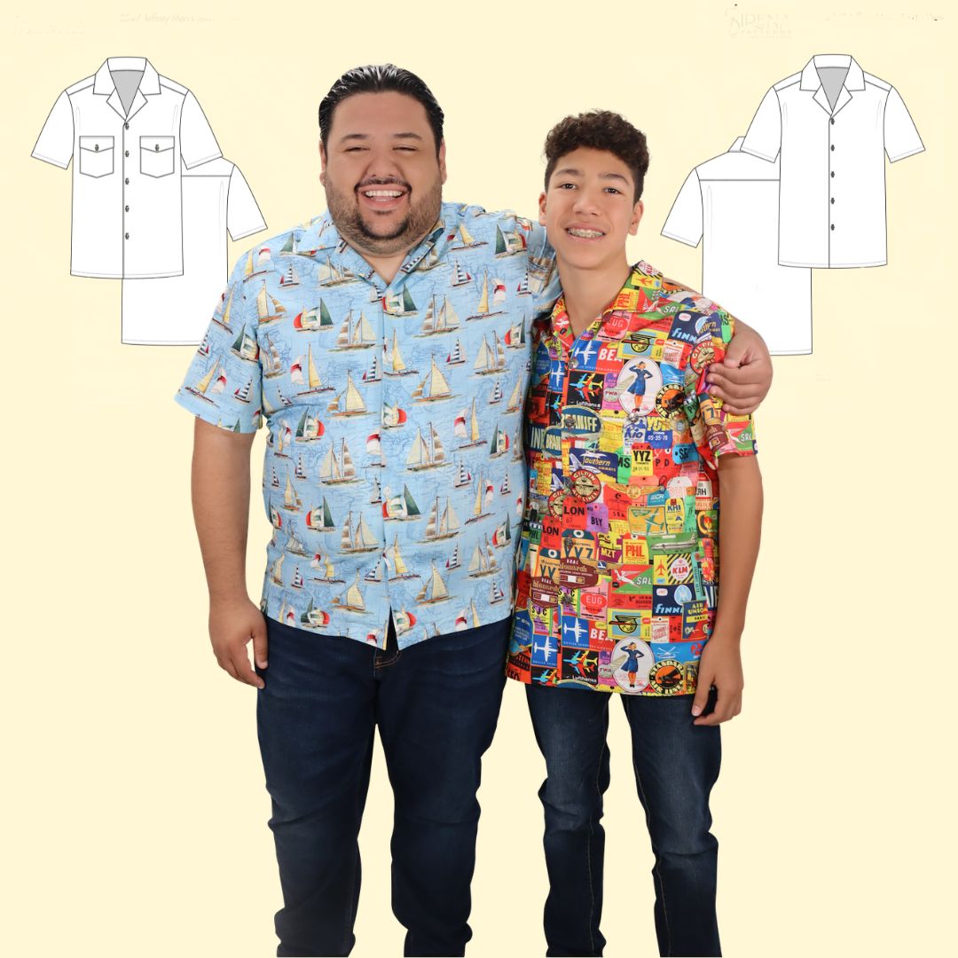 Costura Intermedia: 👚 Cose una camisa con cuello, botones y bolsillos | miércoles 6 pm - 9 pm | 22 de abril - 17 de junio