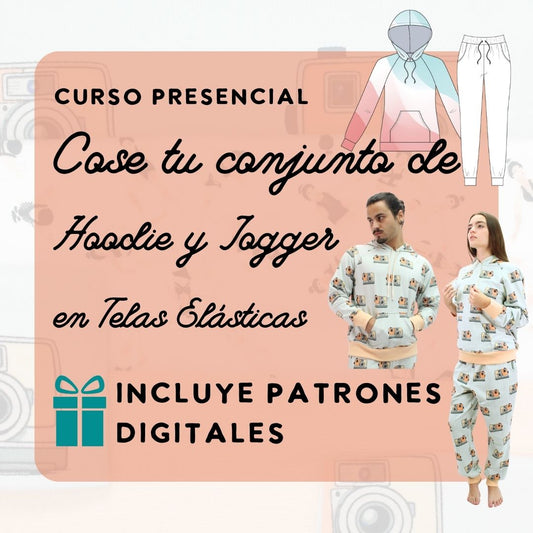 Costura 2.4: Cose un conjunto de Hoodie y Jogger Unisex ❄| Jueves 5 - 8 pm - Comienza 29 de enero