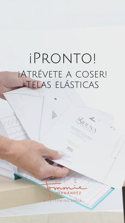 Preventa de Libro: ¡Atrévete a coser Telas Elásticas! con Bonos Exclusivos 🎁